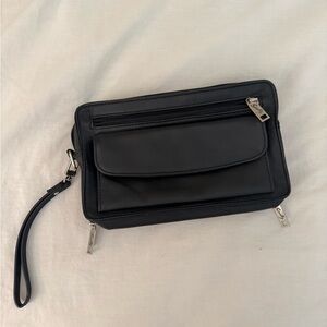 Scully Vinnie Personal Organizer black bag/wallet